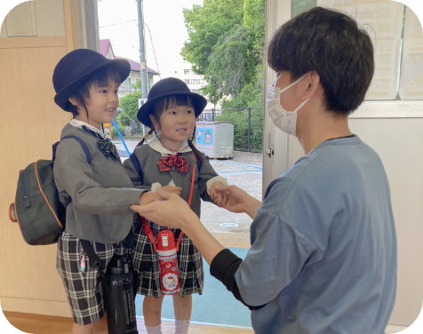 帰りの会・順次降園