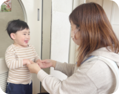 順次登園・視診・自由遊び